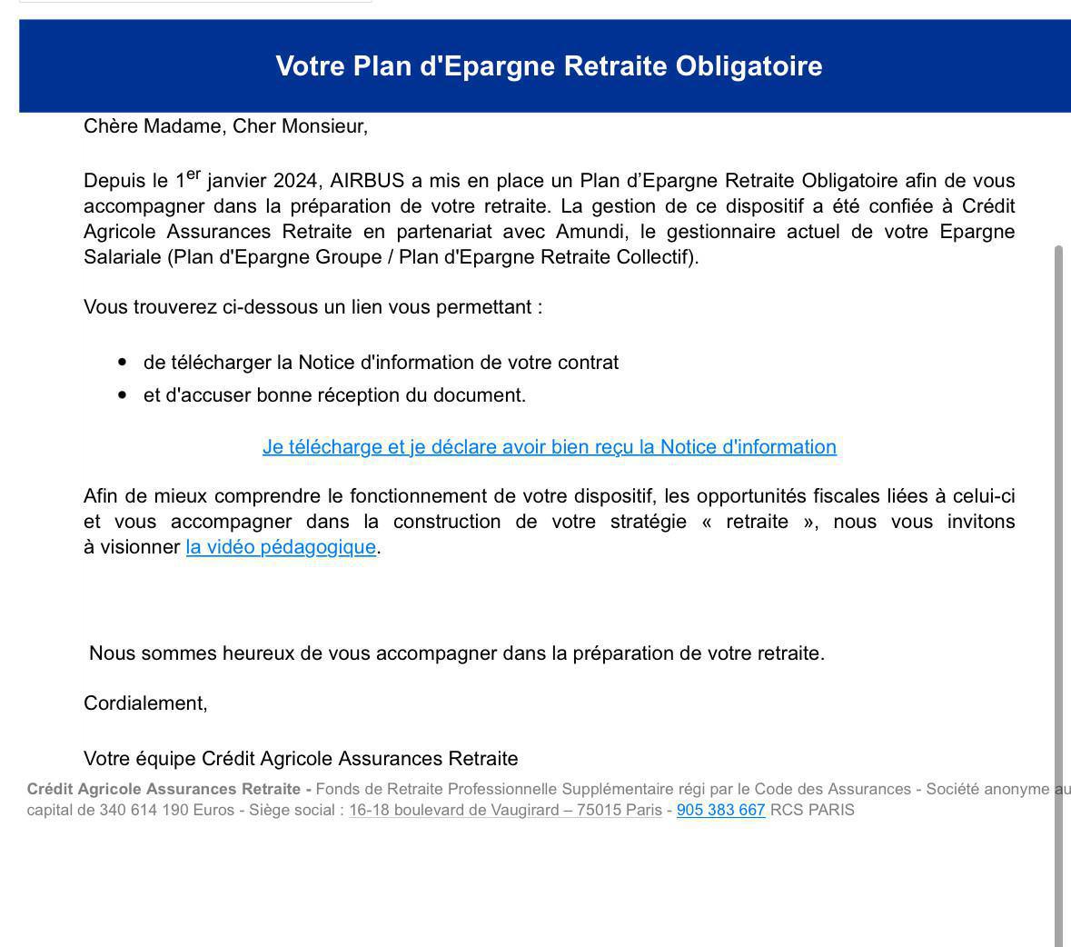 Vous avez reçu une relance d'Amundi ? Vous avez reçu une relance d'Amundi ?