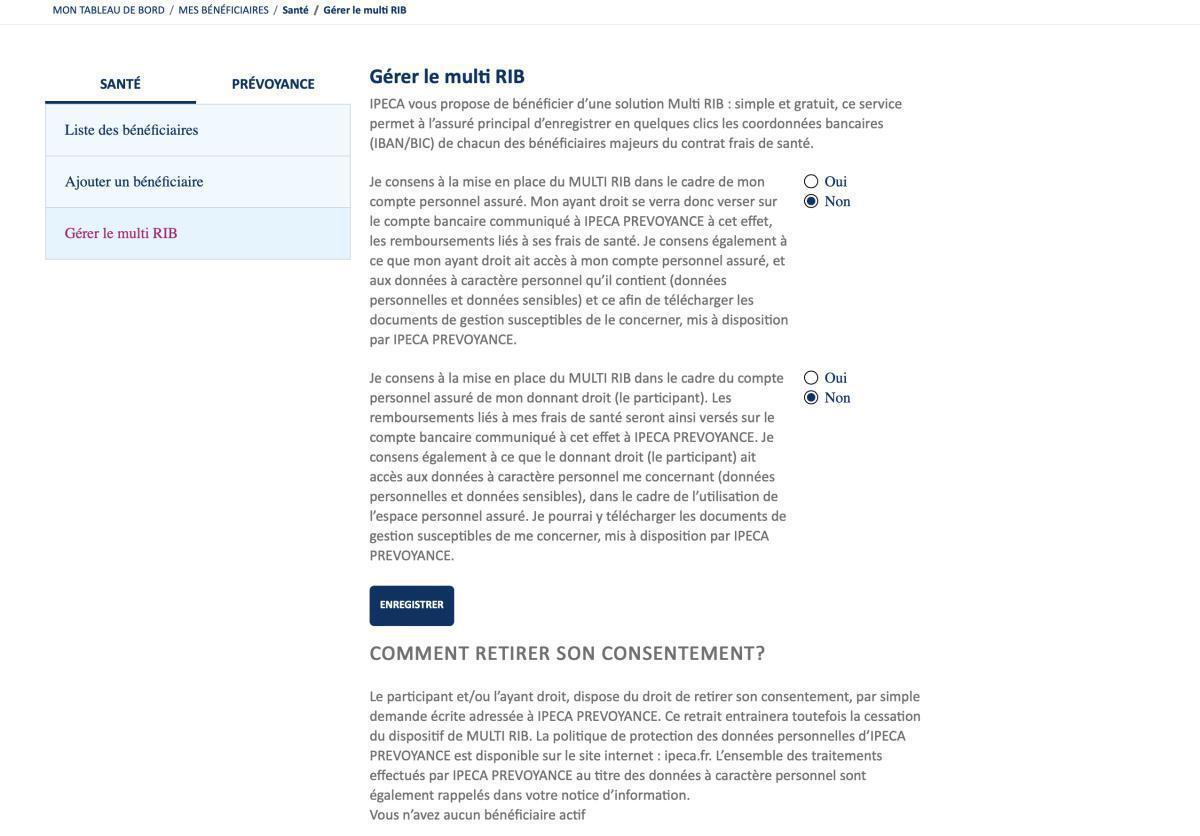 Le Multi-RIB pour une gestion simplifiée des remboursements santé Le Multi-RIB pour une gestion simplifiée des remboursements santé