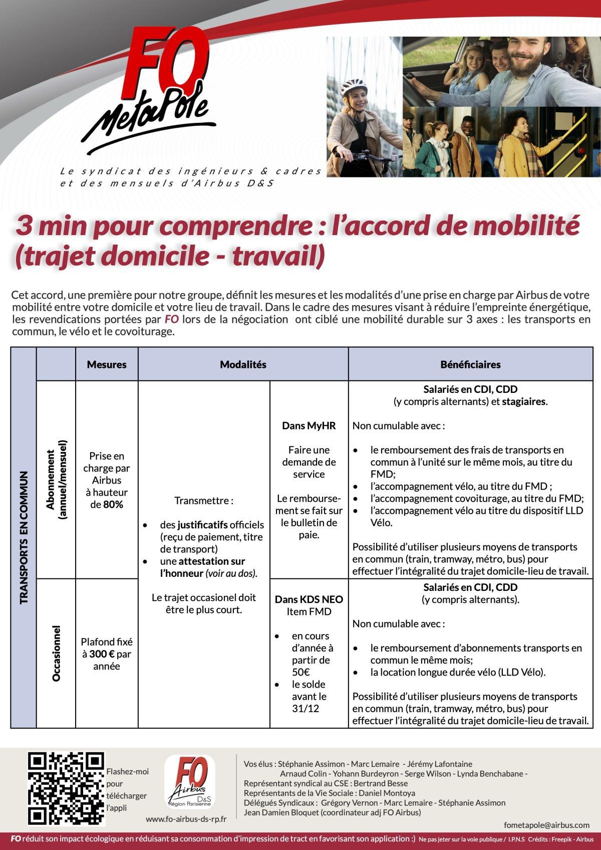 Comprendre l'accord de mobilité domicile-travail chez Airbus : Un engagement pour une mobilité durable