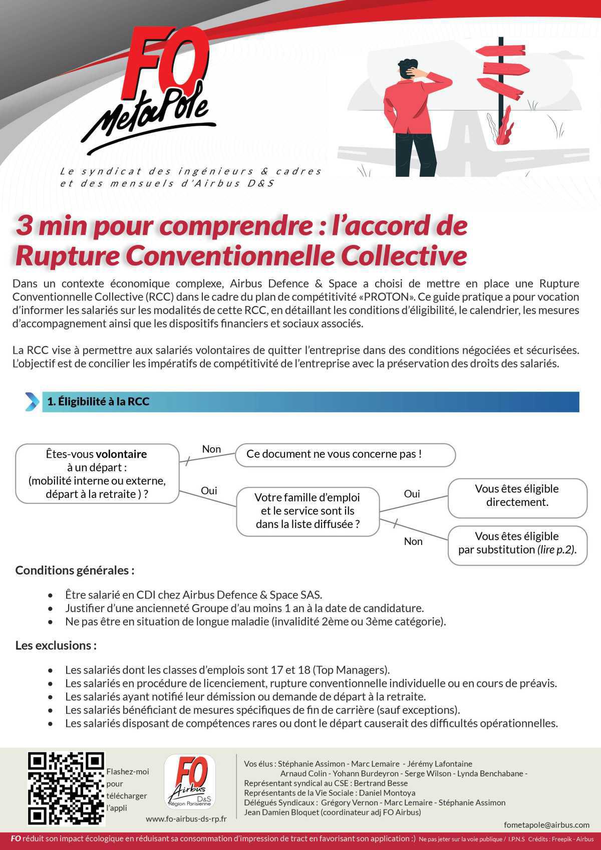 3 min pour comprendre l'accord de Rupture Conventionnelle Collective 3 min pour comprendre l'accord de Rupture Conventionnelle Collective