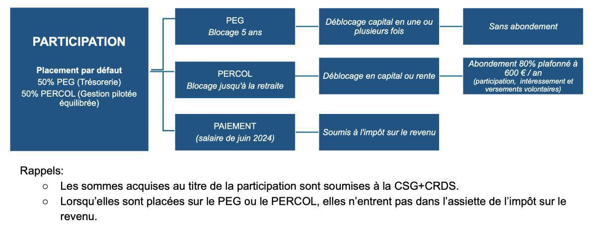 Prime de participation (exercice 2024)