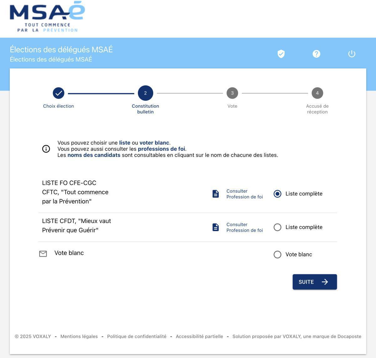 MSAE - Elections de vos délégués jusqu'au 16 octobre 2025
