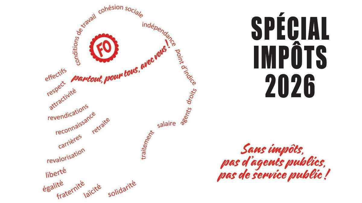 Le guide Impôts FO 2026 offert