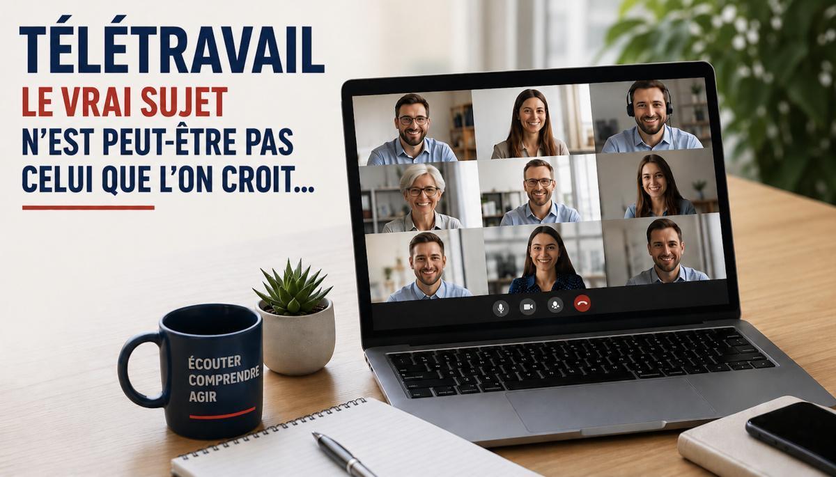 TÉLÉTRAVAIL : Le vrai sujet n'est peut-être pas celui que l'on croit...
