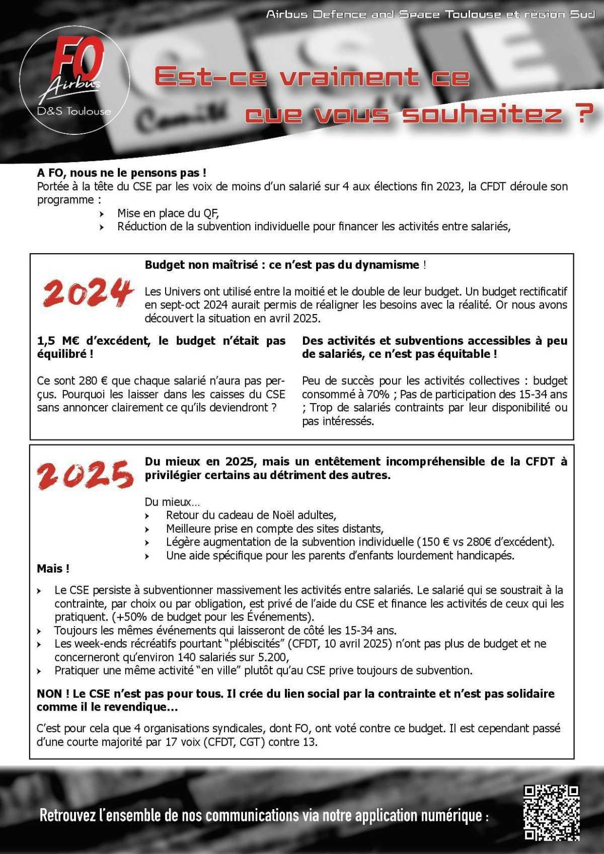 Subventions CSE, ce que vous souhaitez ? Les explications...