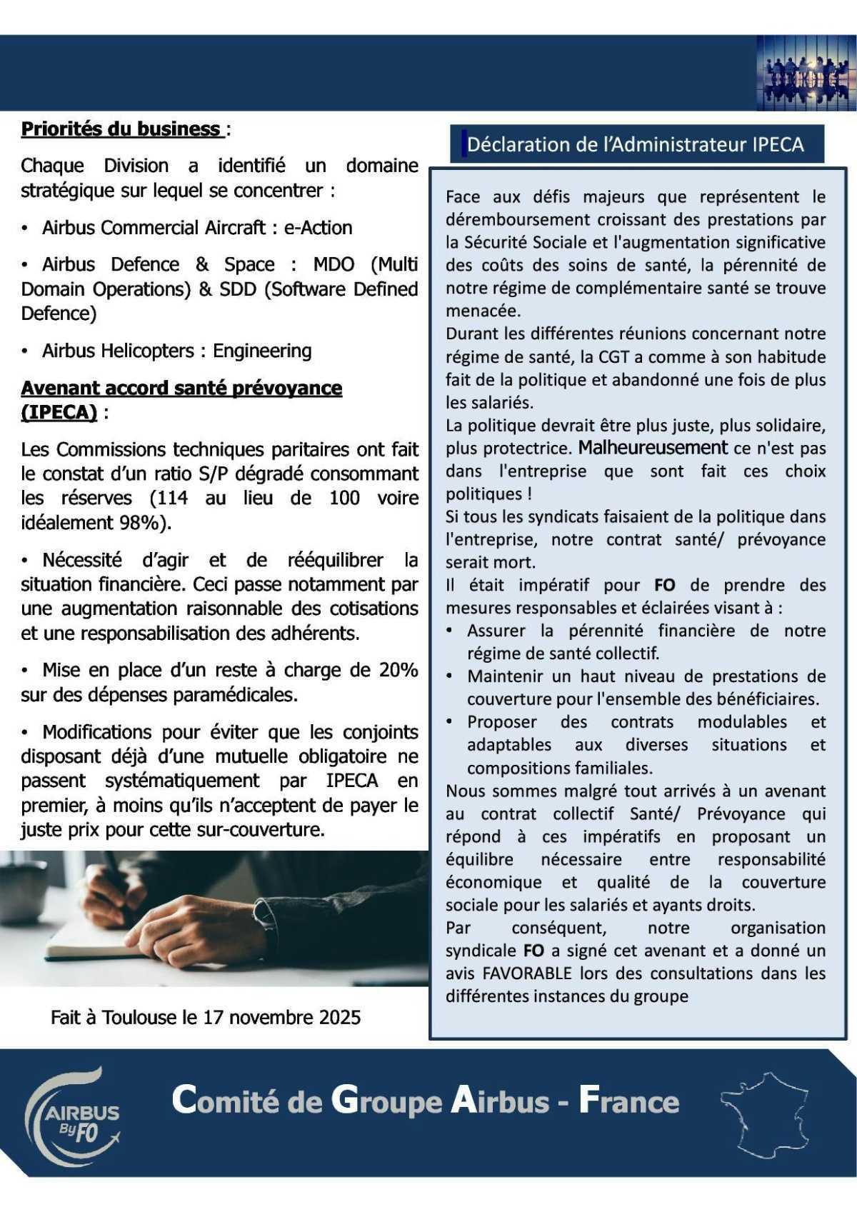 Airbus France - L'écho du CGAF