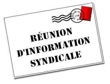 Réunion d'Information Syndicale du 27 Avril 2022