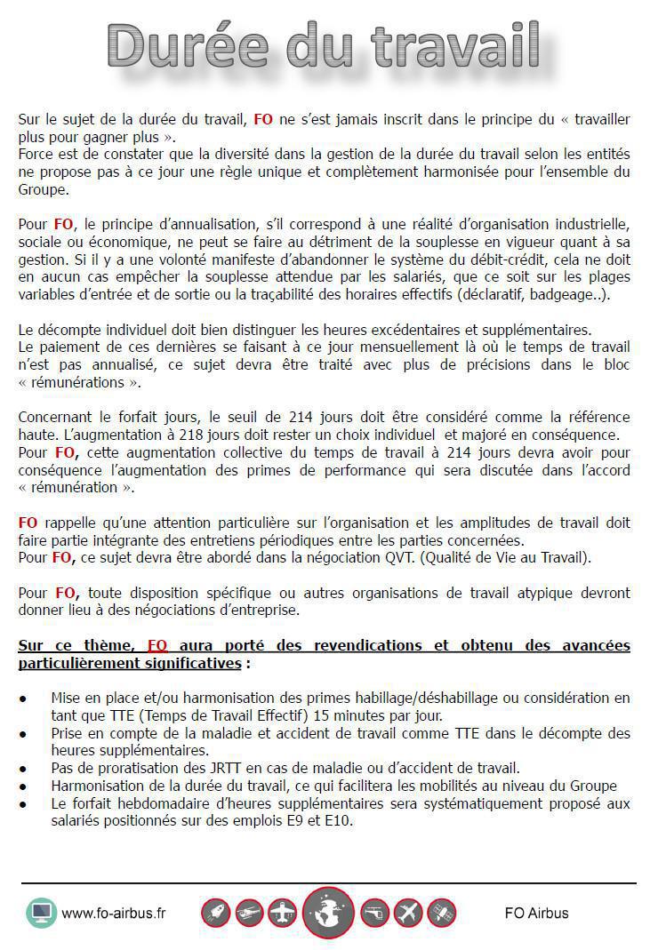RELOAD : Réserves sur Congés & Durée du travail