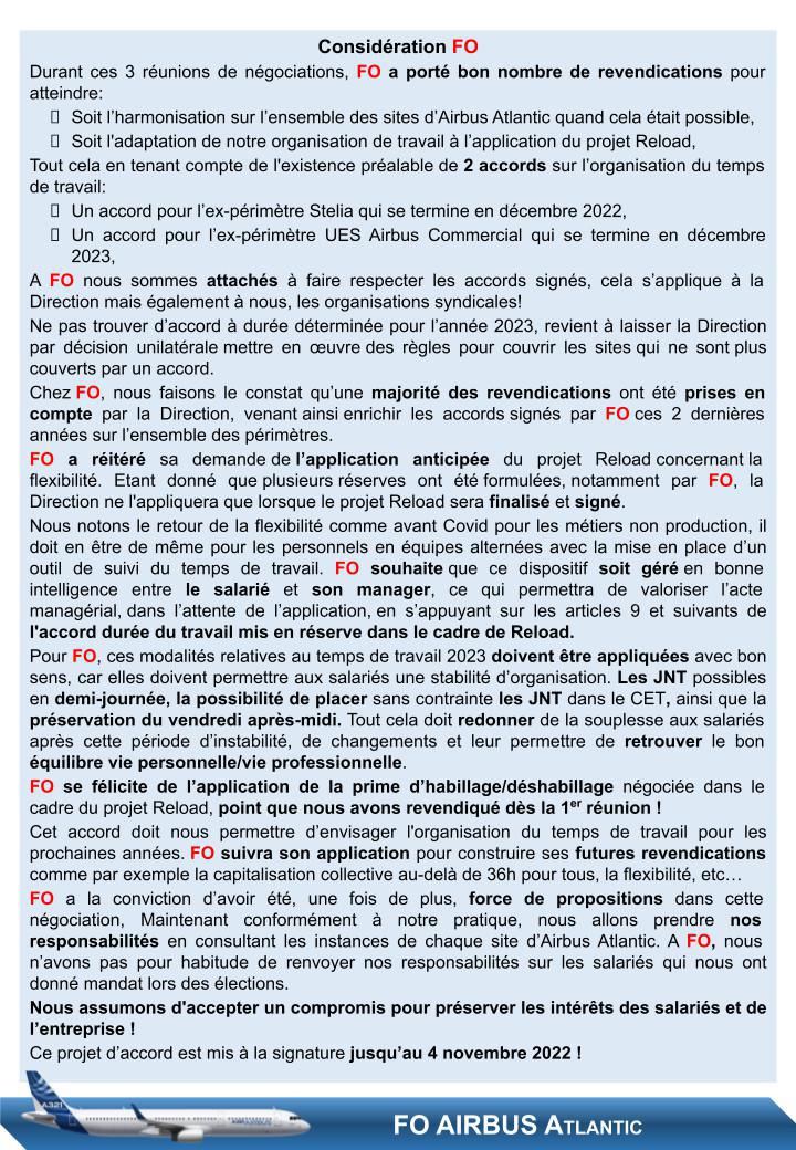 Organisation du Temps de Travail 2023