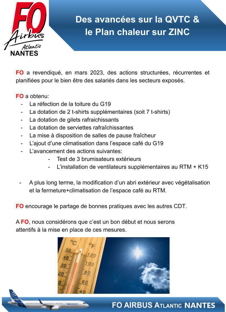 QVTC & le Plan chaleur