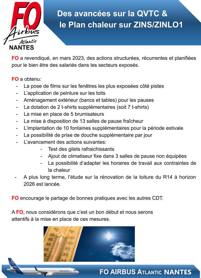 QVTC & le Plan chaleur