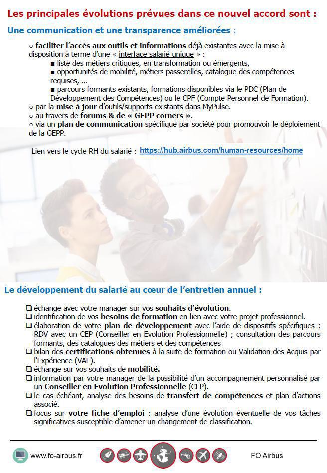 FO signe l'accord GEPP (Gestion des Emplois et des Parcours Professionnels)