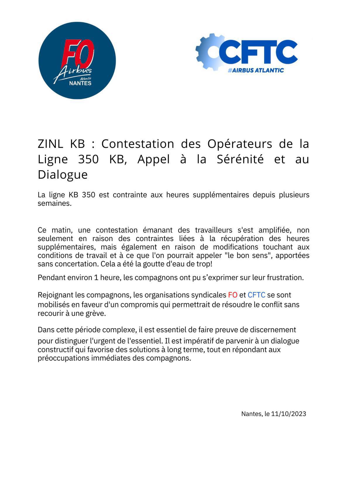 ZIN L KB ! Contestation des Opérateurs