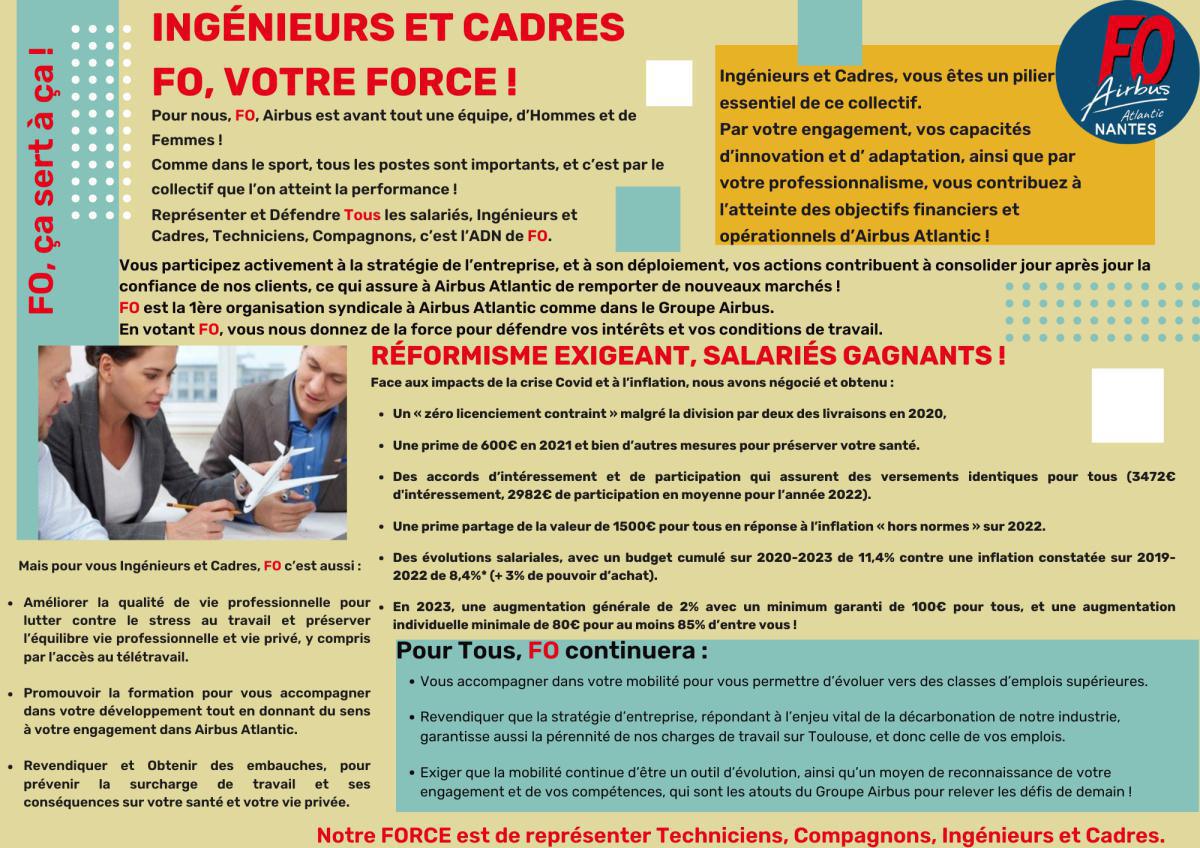 Ingénieurs et cadres FO