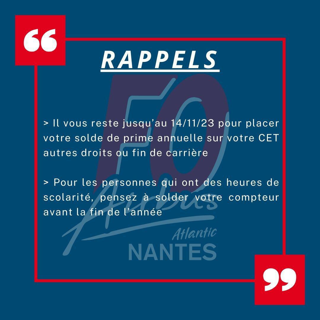 RAPPELS