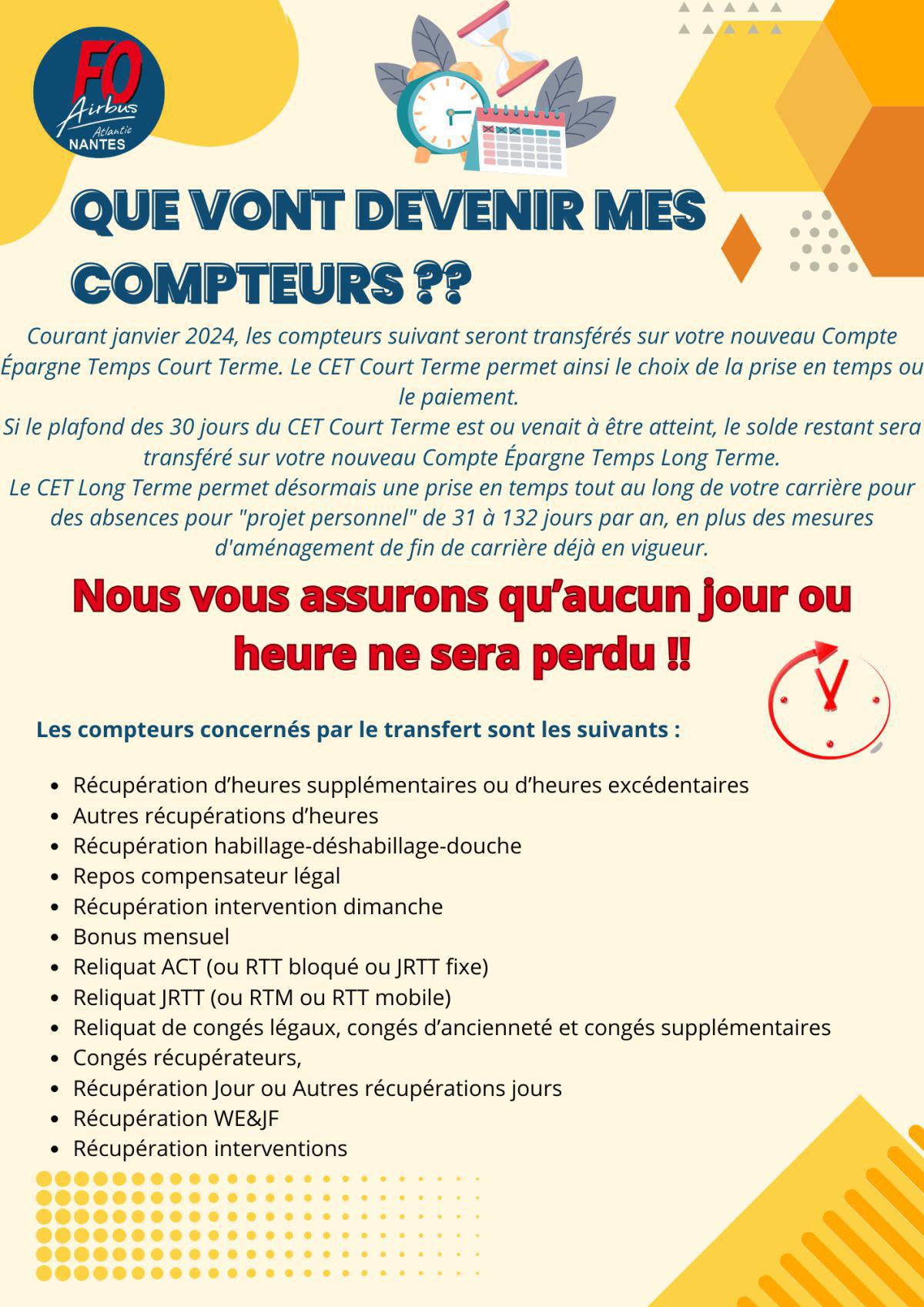 Que vont devenir mes compteurs ??