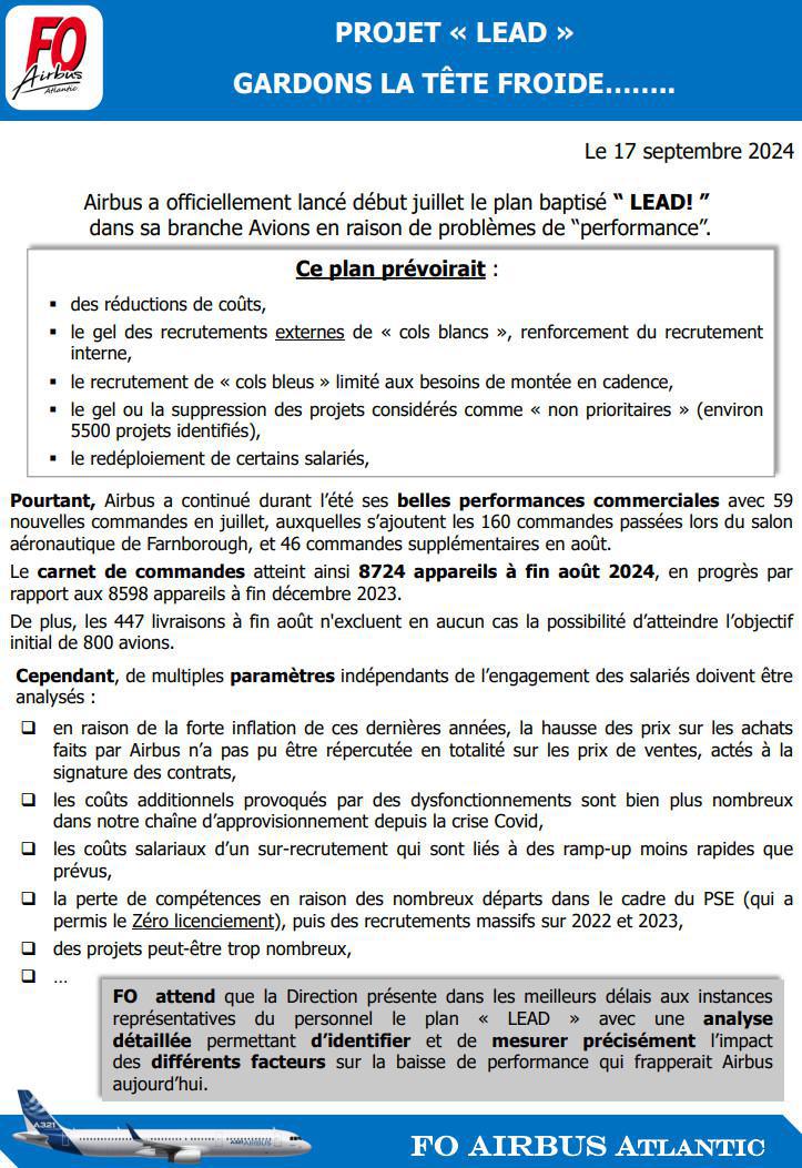 PROJET "LEAD"