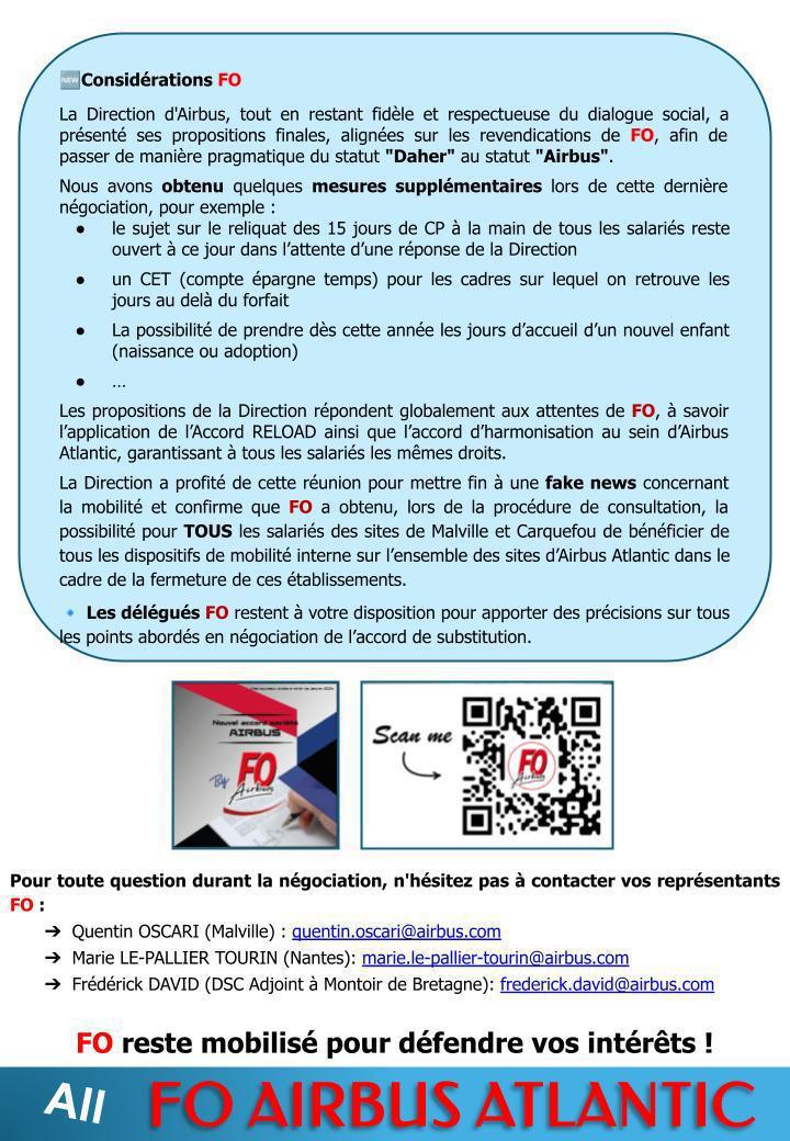 Accord de substitution Acte 3