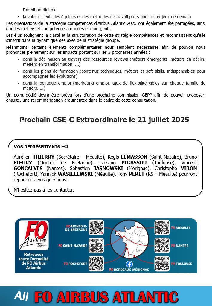 CR partiel du CSE-C du 26 juin 2025