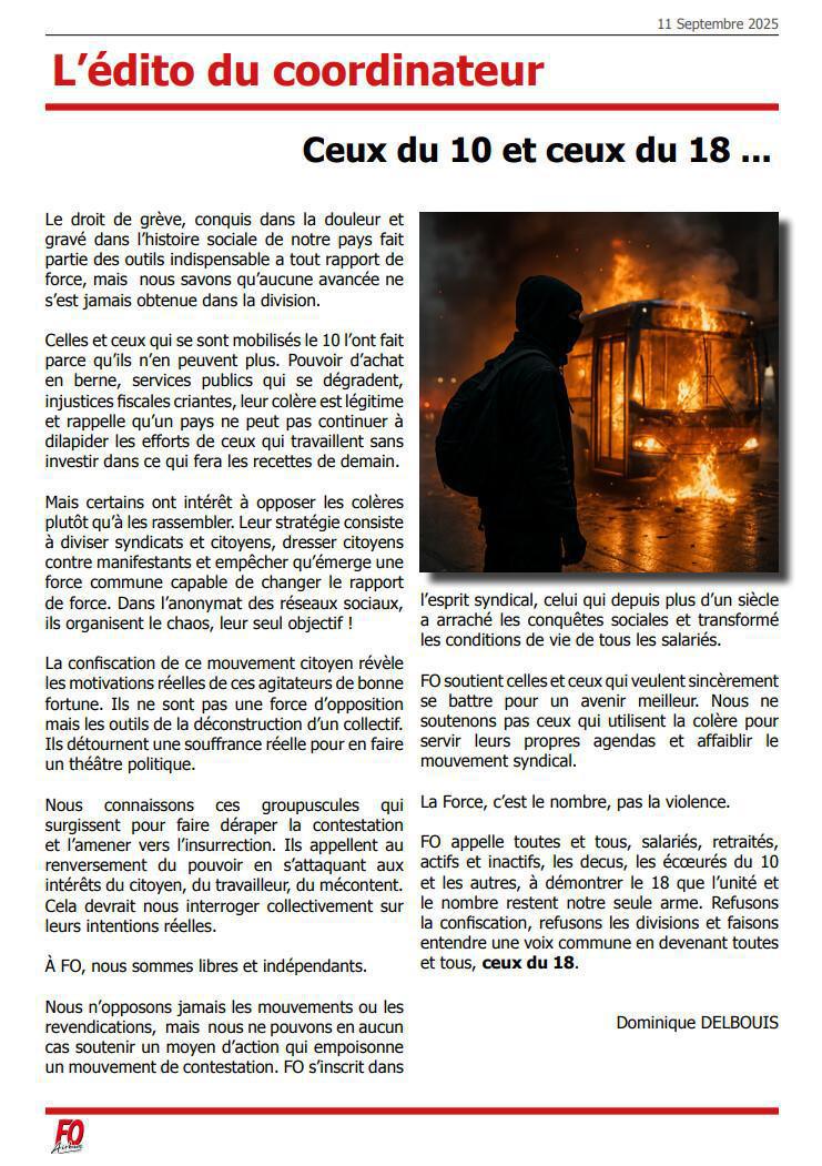 Ceux du 10 et ceux du 18...