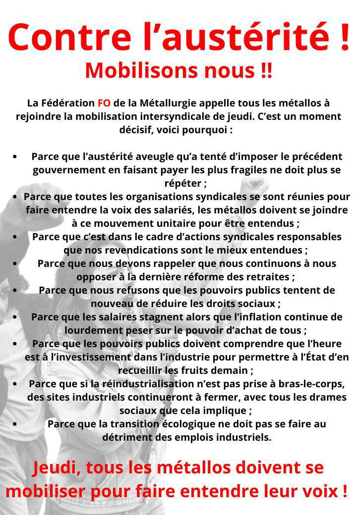 Mobilisons nous !!