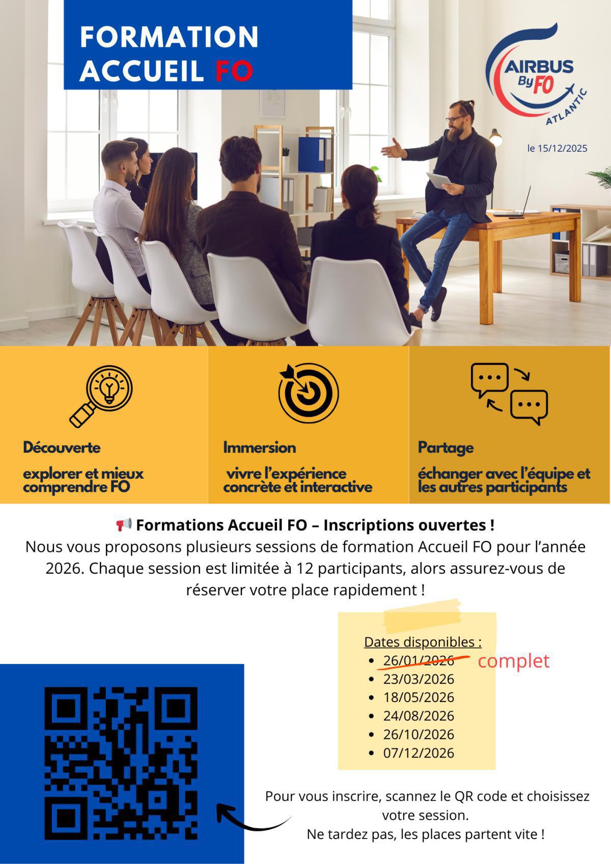 Formation accueil FO