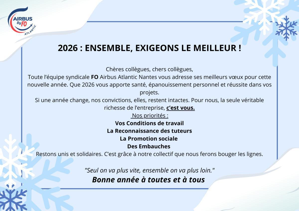 Bonne année 2026