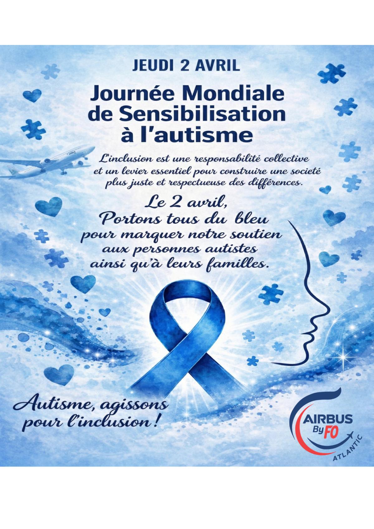 Journée Mondiale de Sensibilisation à l'autisme