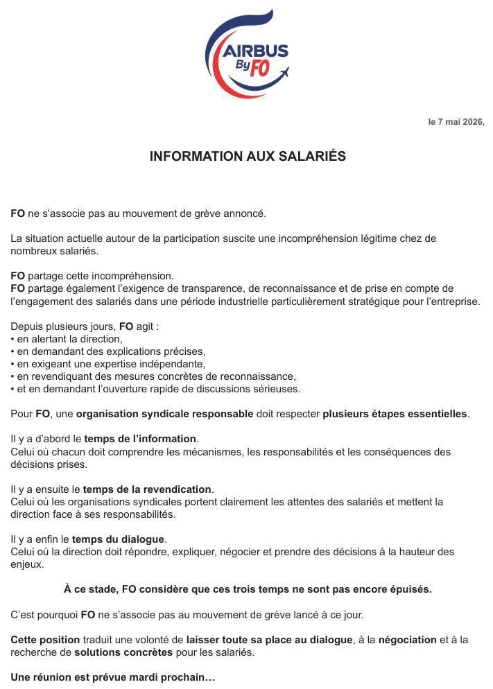 Information aux salariés
