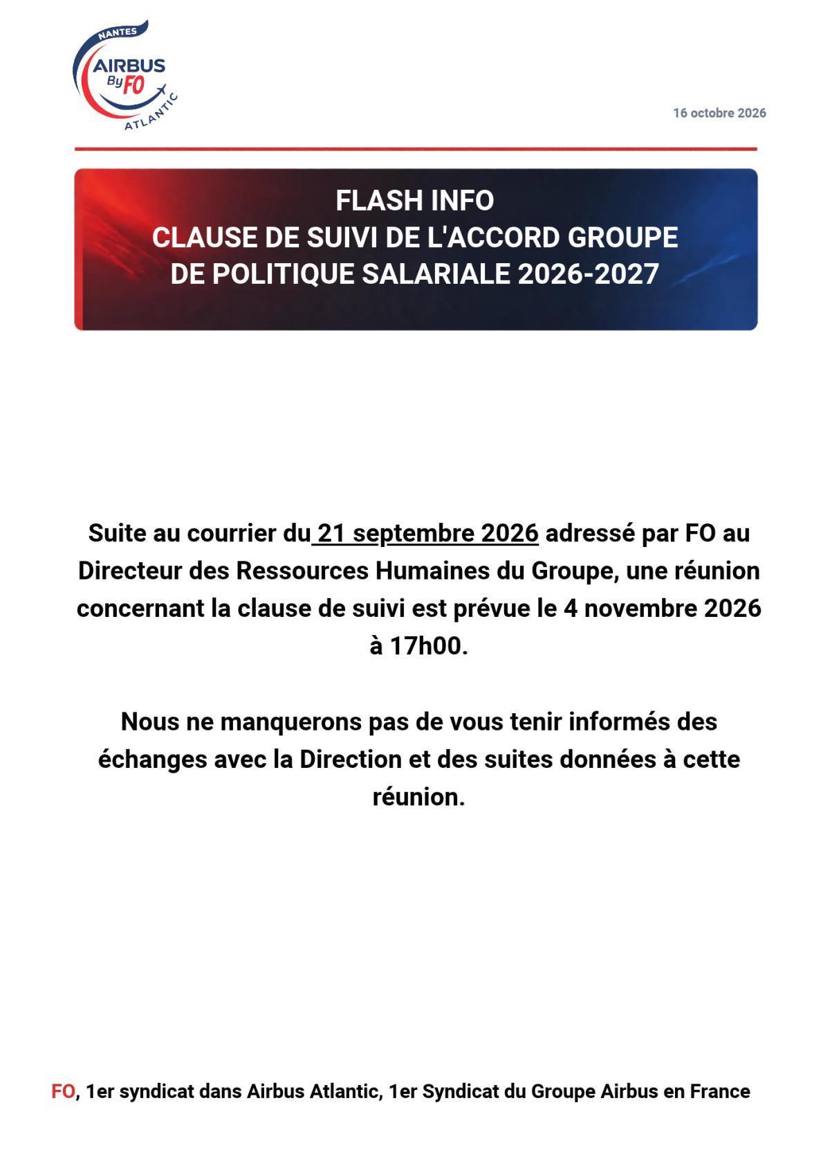FLASH INFO