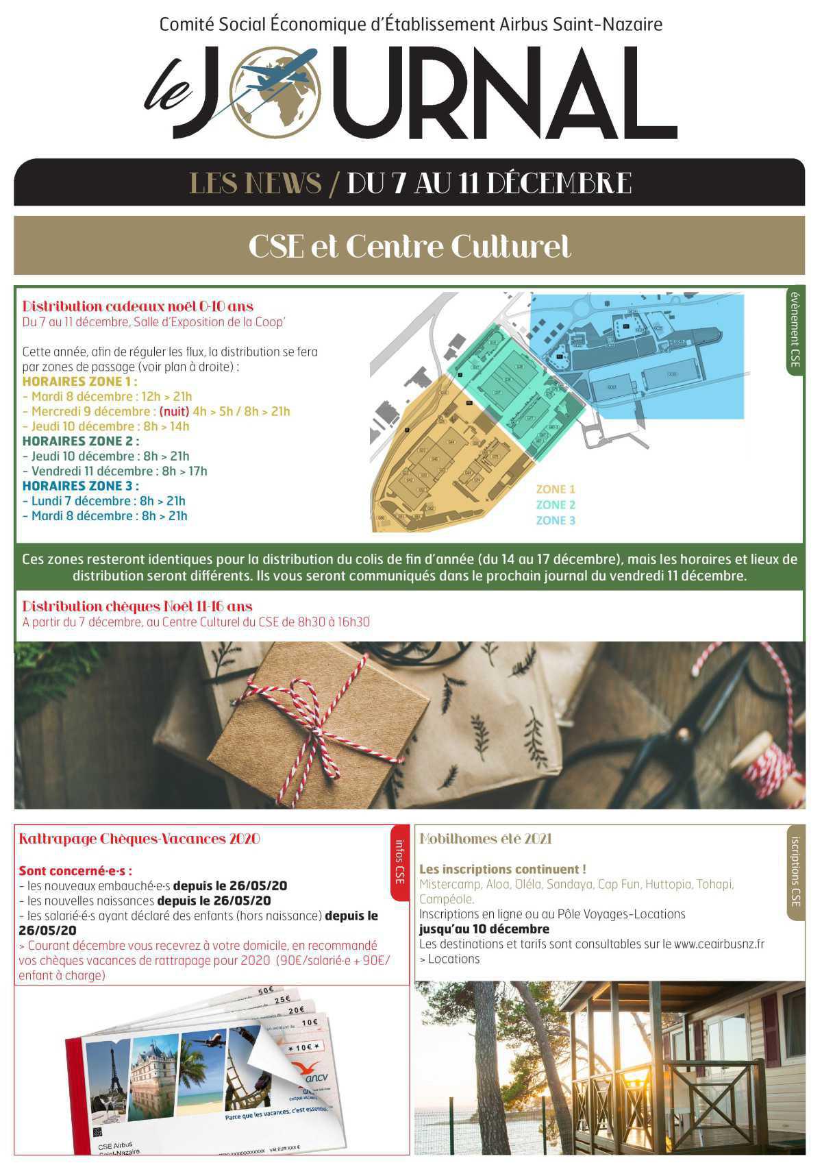 Informations du CSE et de la COOP semaine 50 Informations du CSE et de la COOP semaine 50