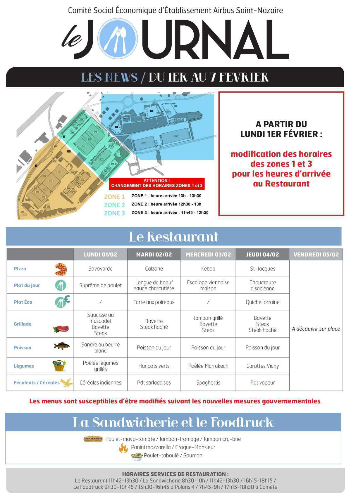 Informations du CSE et de la COOP semaine 5 Informations du CSE et de la COOP semaine 5