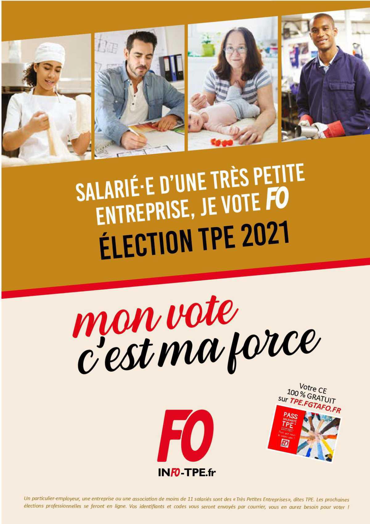 Elections dans les TPE Elections dans les TPE