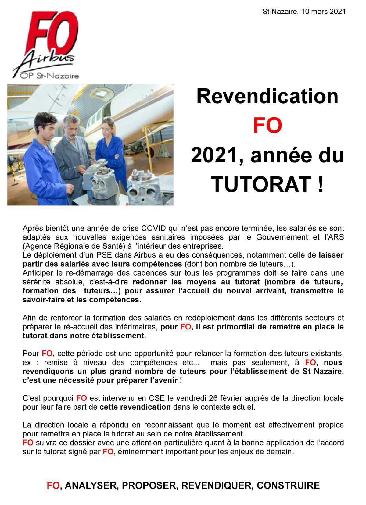 2021, Année du Tutorat ! 2021, Année du Tutorat !