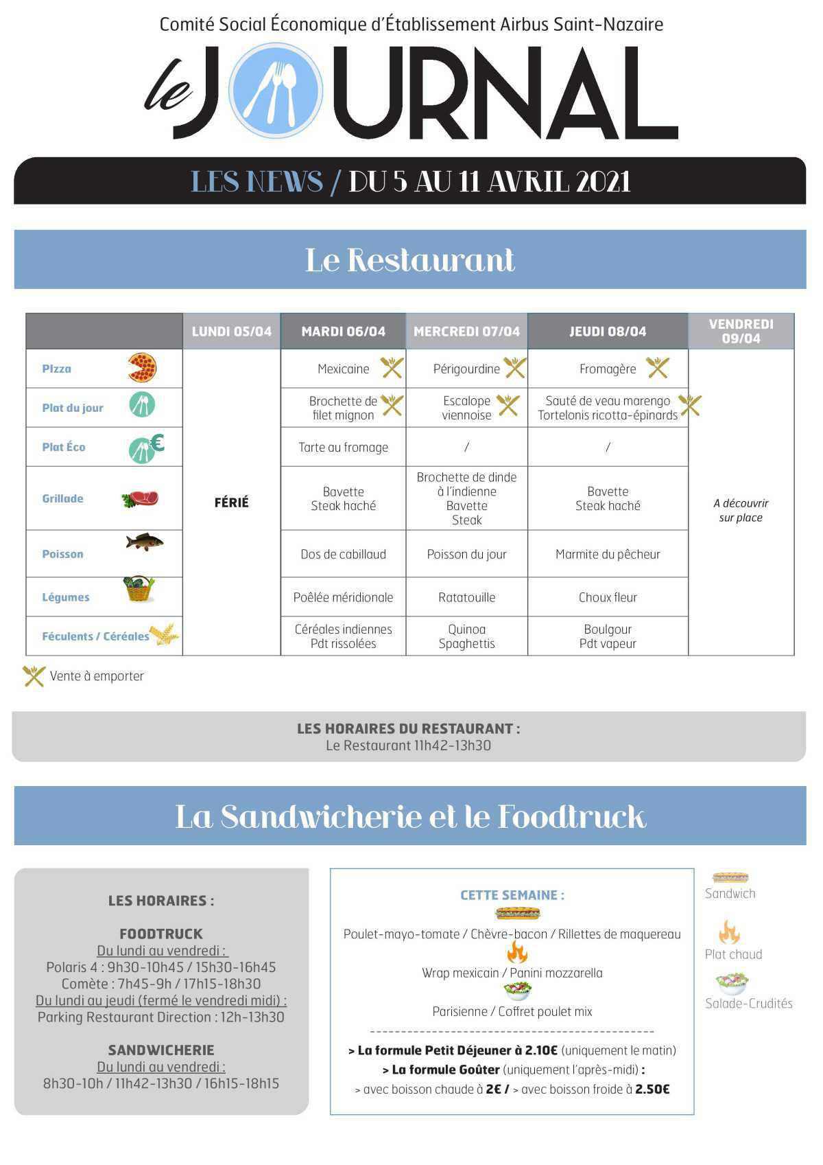 Informations du CSE et de la coopérative semaine 14 Informations du CSE et de la coopérative semaine 14