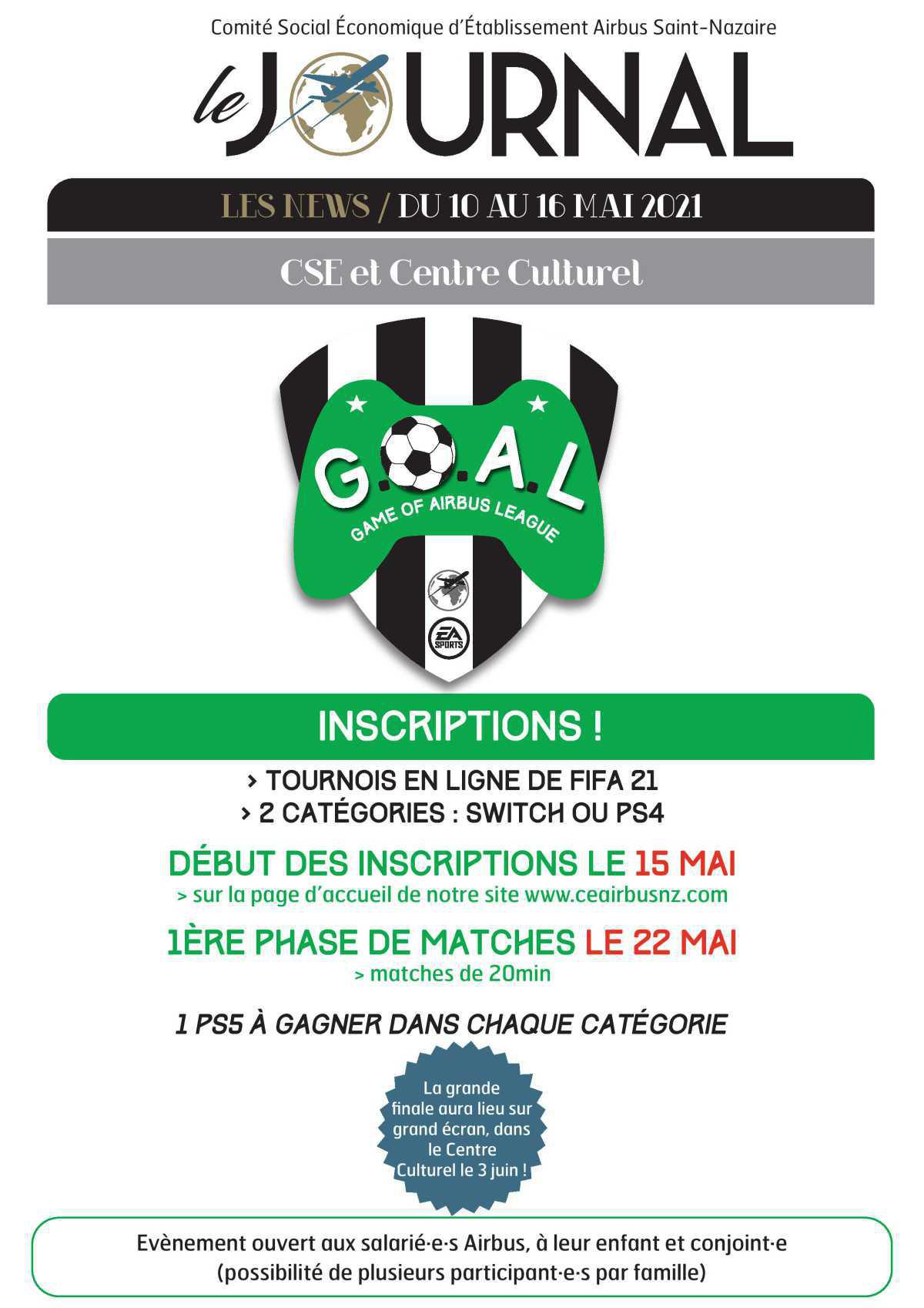 Informations du CSE et de la COOP semaine 19 Informations du CSE et de la COOP semaine 19