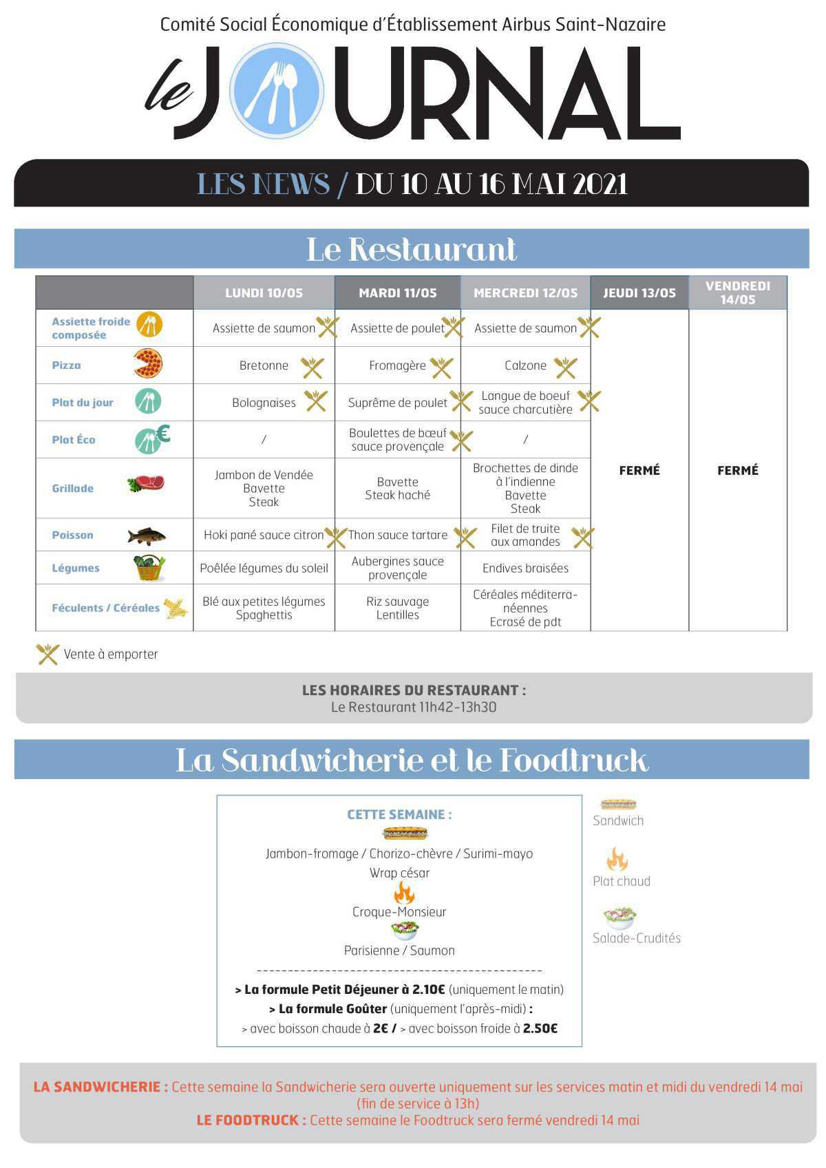 Informations du CSE et de la COOP semaine 19 Informations du CSE et de la COOP semaine 19