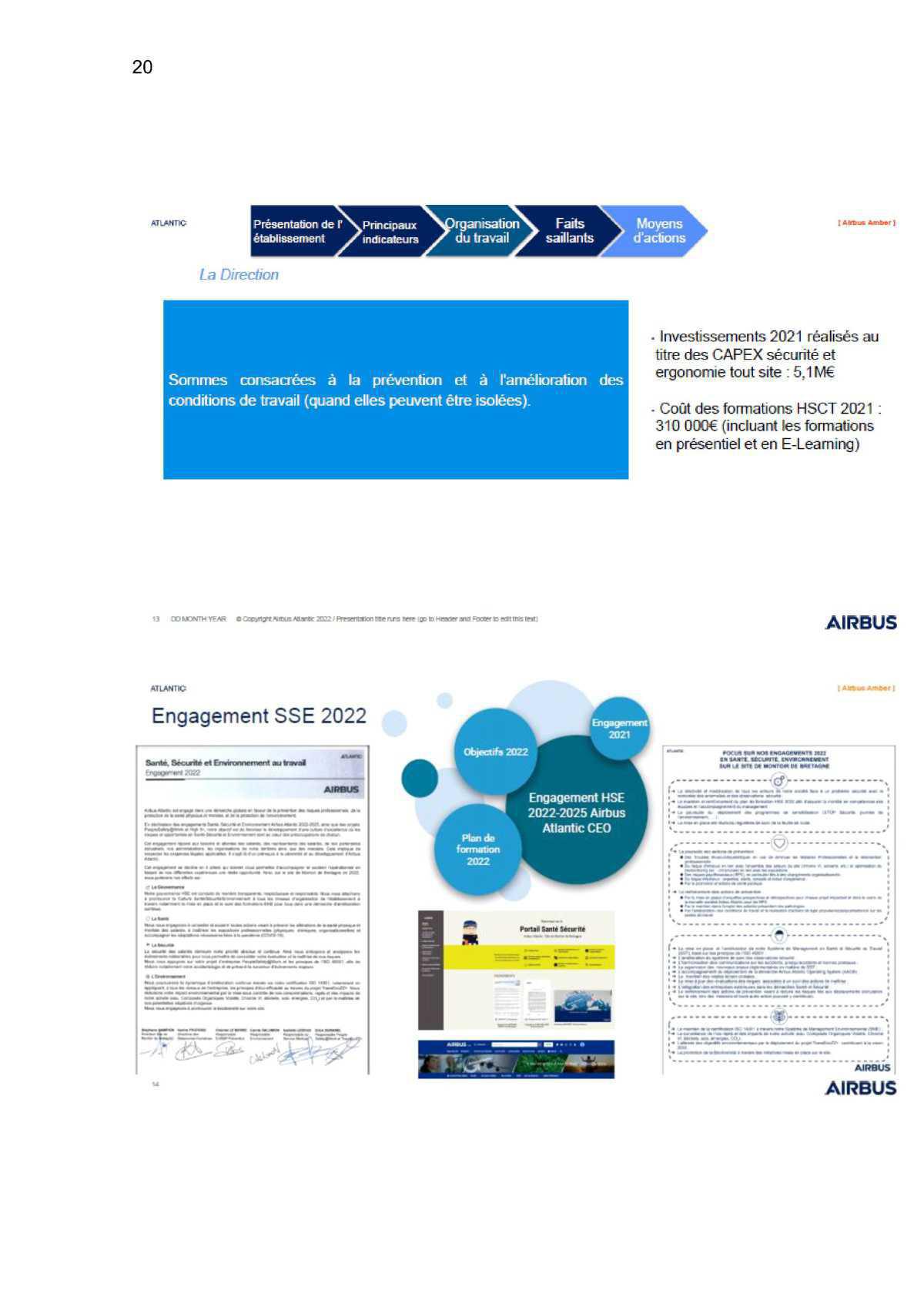 Compte rendu de la commission CSSCT du 24 Avril 2022 Compte rendu de la commission CSSCT du 24 Avril 2022