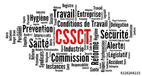 Compte rendu de la commission CSSCT du 24 Avril 2022