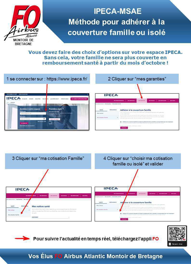 IPECA-MSAE - Votre action avant le 30 septembre 2022 IPECA-MSAE - Votre action avant le 30 septembre 2022