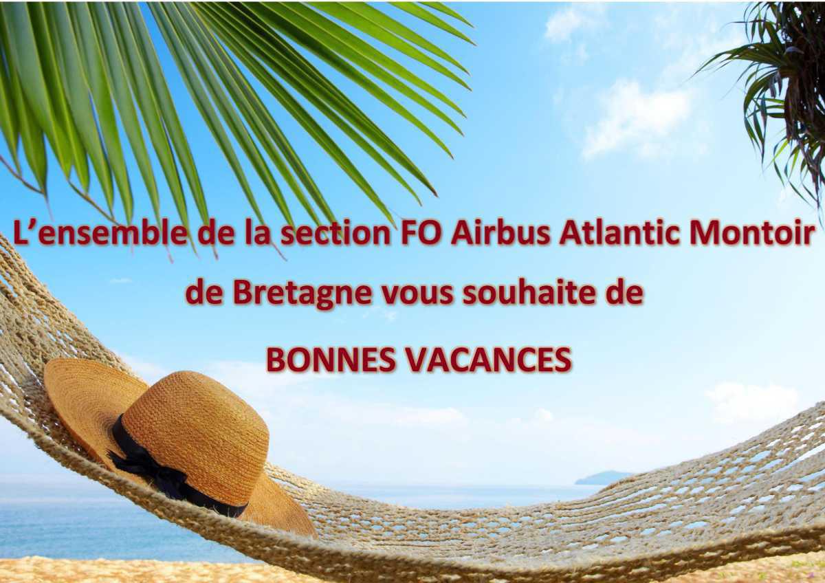 Bonnes Vacances!