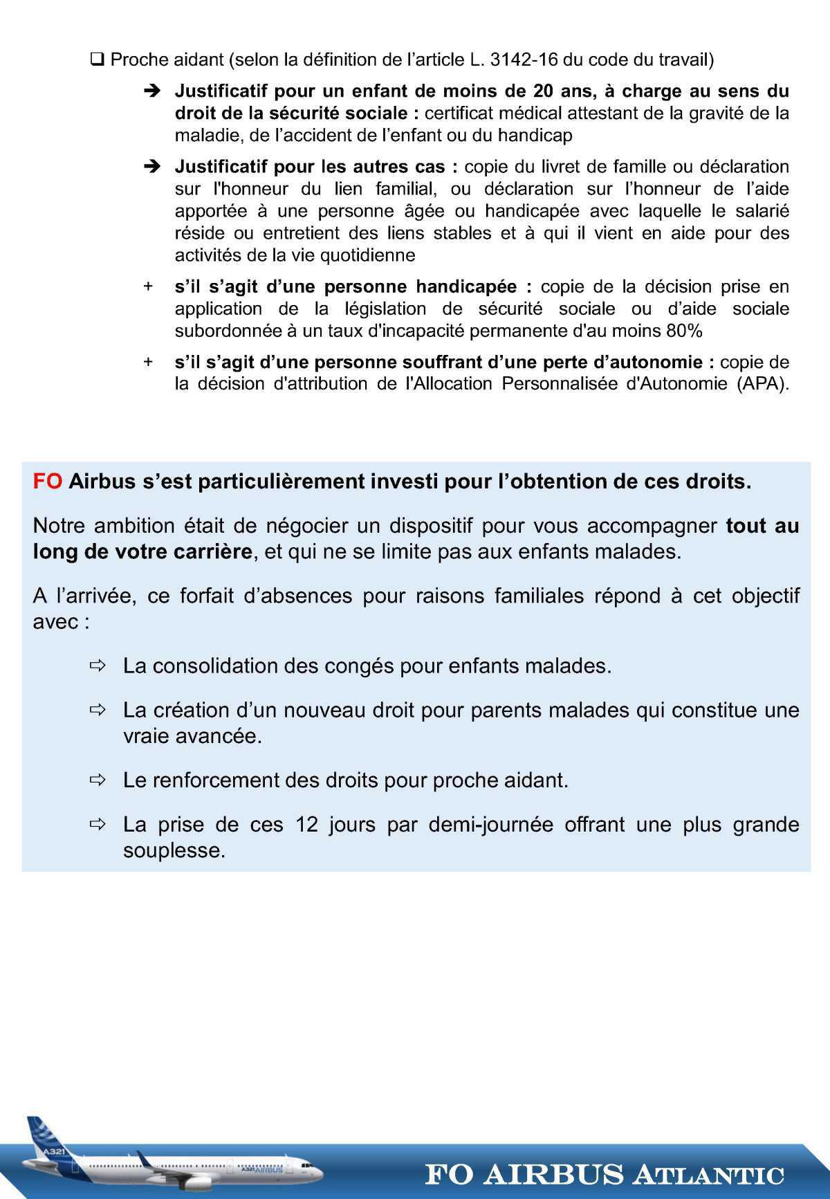 InFO RELOAD/Congés : absences pour raisons familiales InFO RELOAD/Congés : absences pour raisons familiales