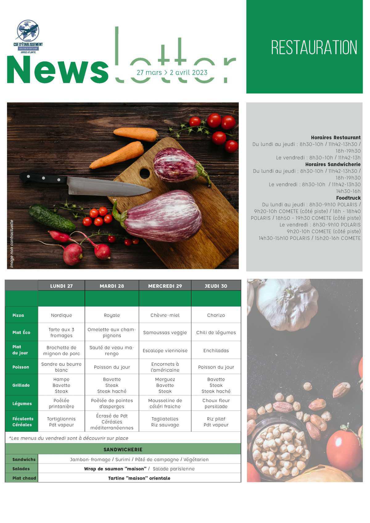 informations du CSE et de la coopérative semaine 13 informations du CSE et de la coopérative semaine 13