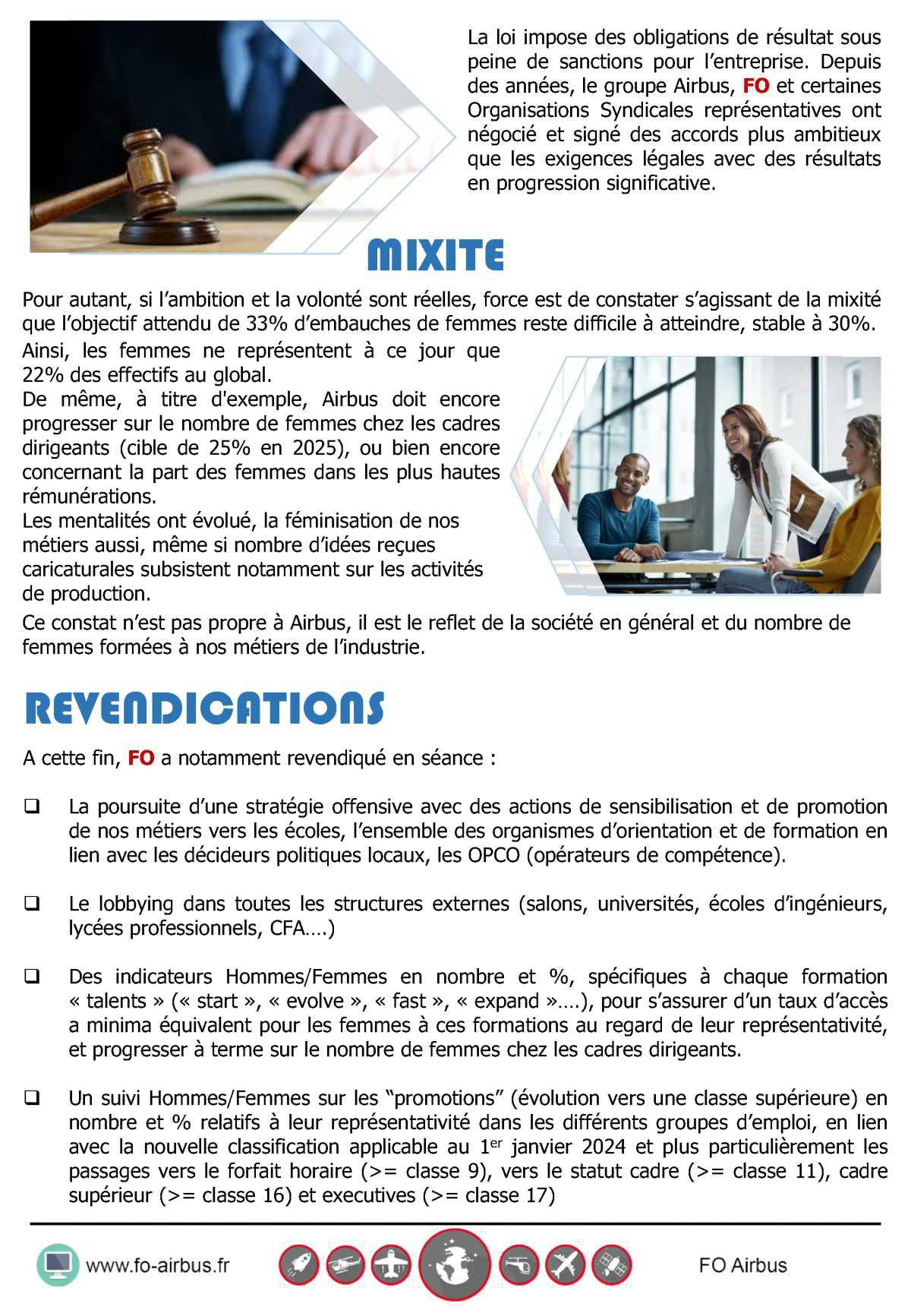 Tract Egalité/Diversité/Inclusion