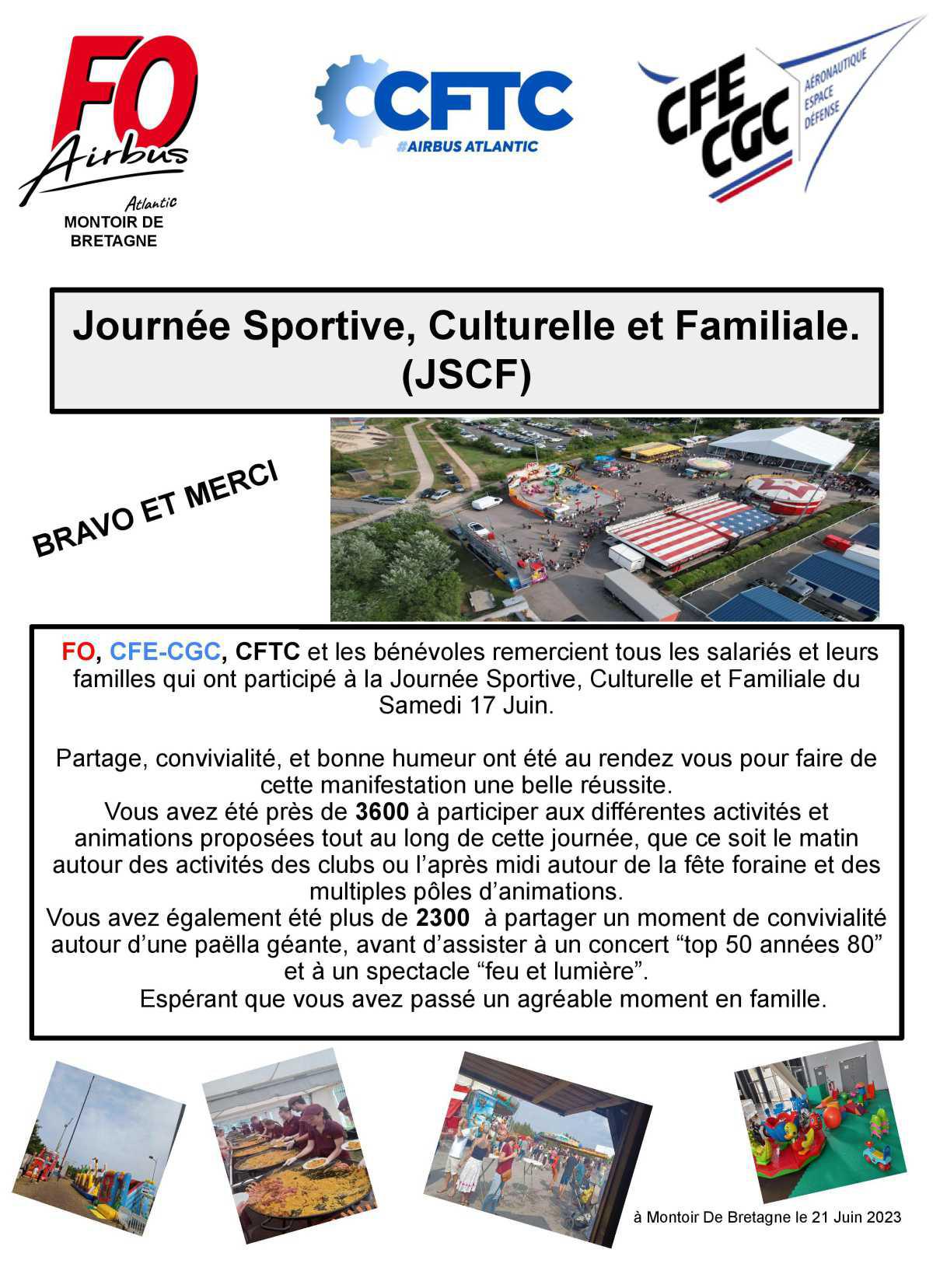 JSCF : Journée Sportive, Culturelle et Familiale