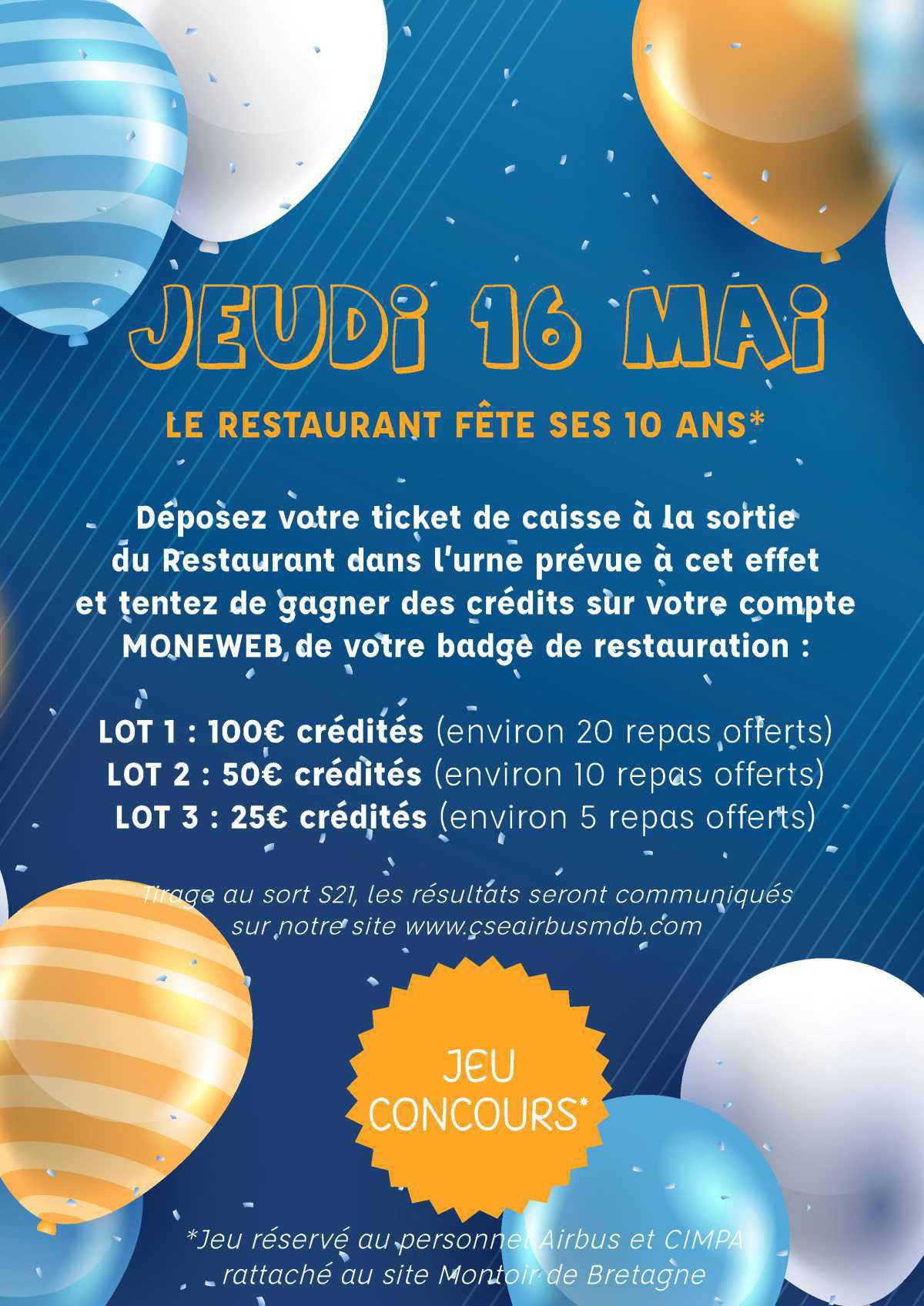 Informations du CSE et de la coopérative semaine 19 et 20 Informations du CSE et de la coopérative semaine 19 et 20