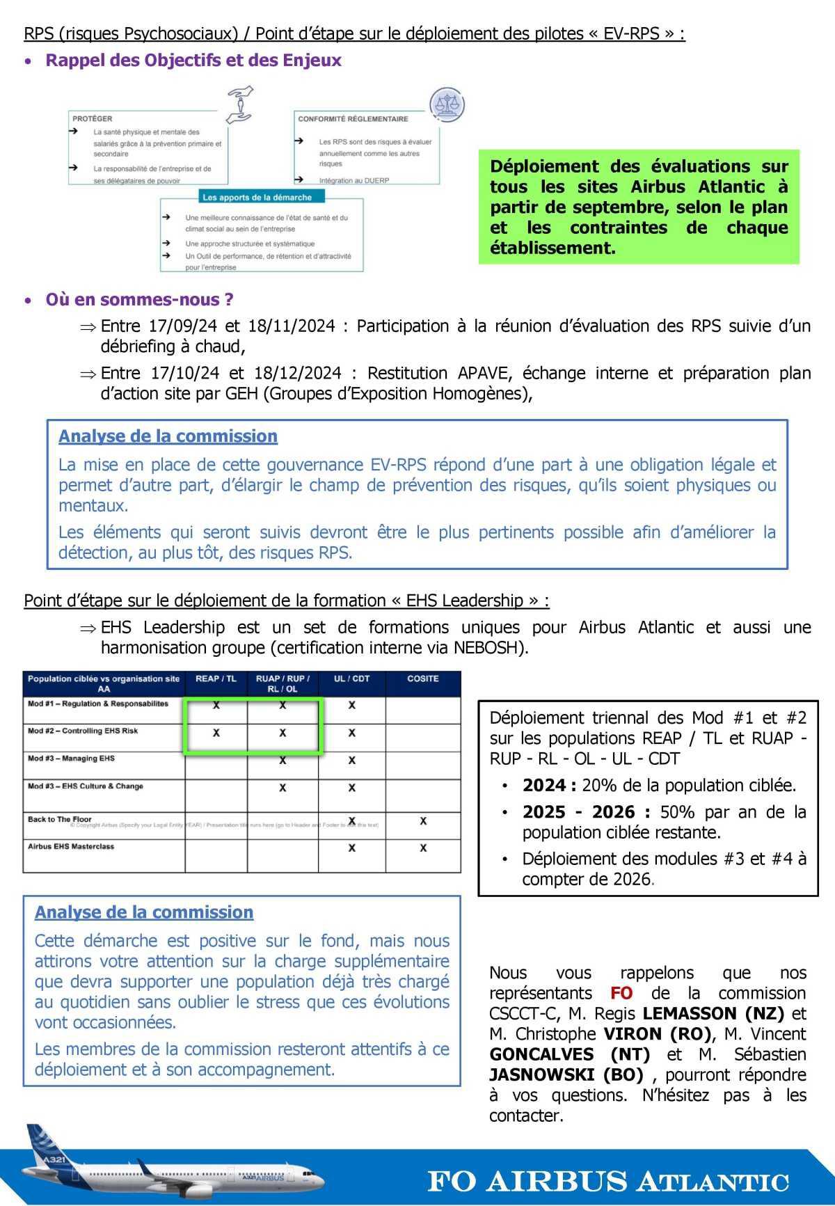 Compte-rendu FO partiel du CSE-C du 15 novembre 2024