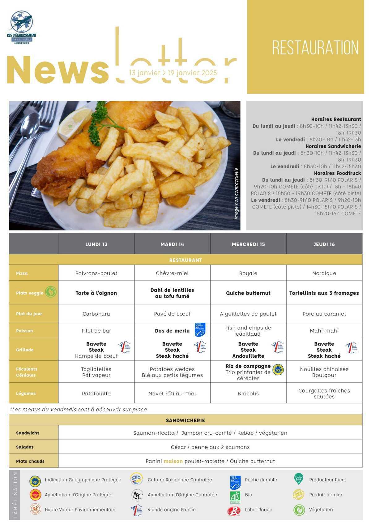 Informations du CSE et de la coopérative semaine 3 Informations du CSE et de la coopérative semaine 3
