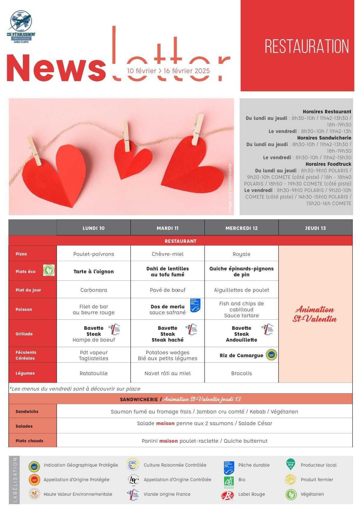 Informations du CSE et de la coopérative semaine 7 Informations du CSE et de la coopérative semaine 7