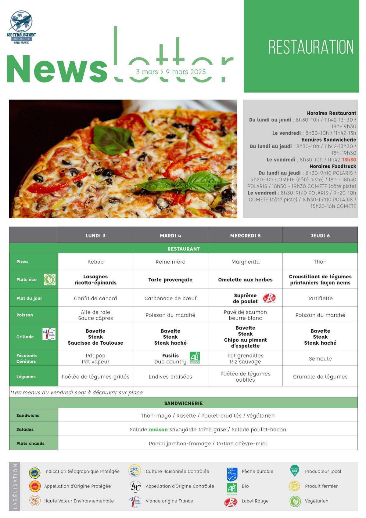 Informations du CSE et de la coopérative semaine 10 Informations du CSE et de la coopérative semaine 10
